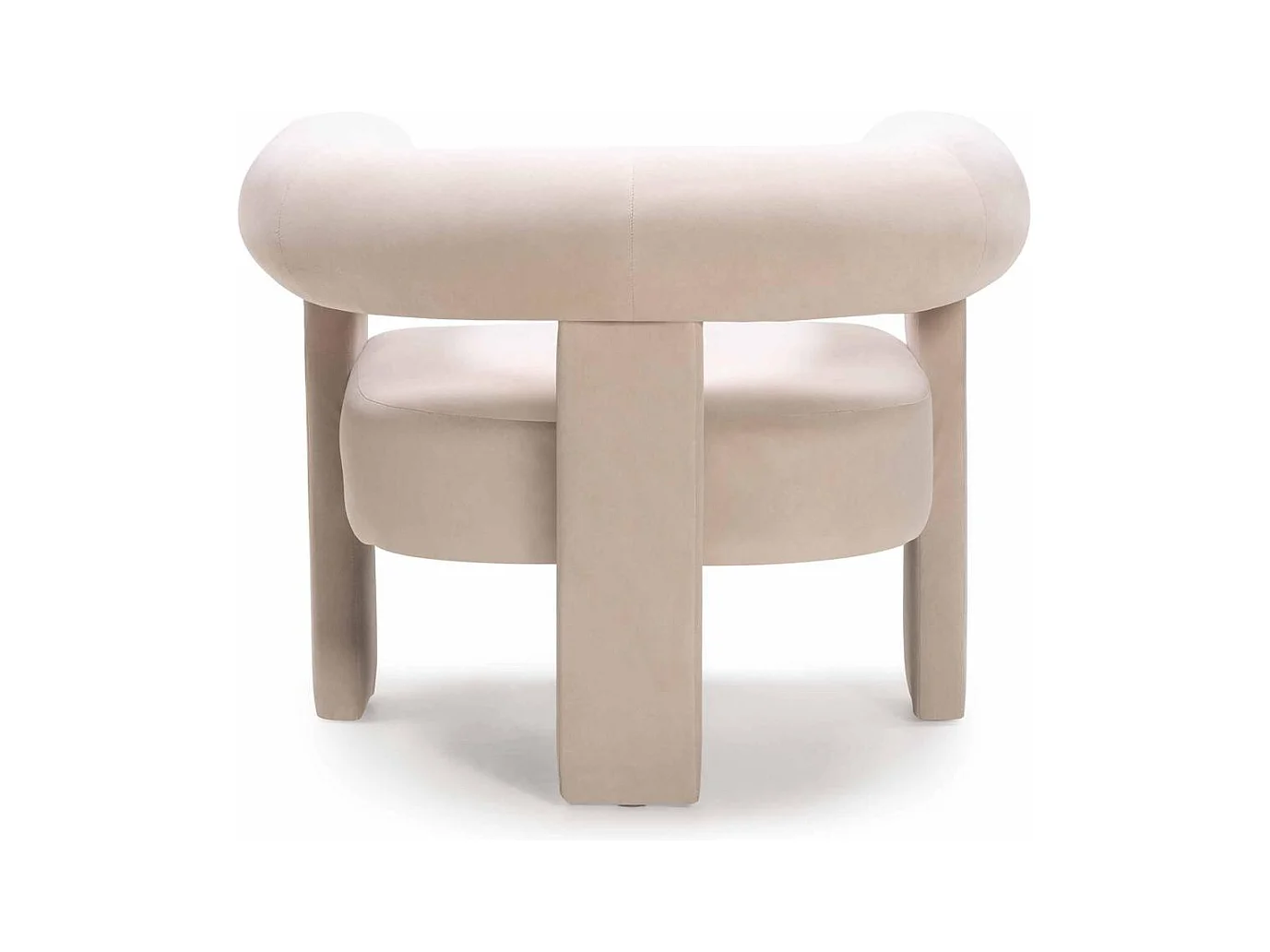 Lounge stoel 76x96x86 cm beige Atypique