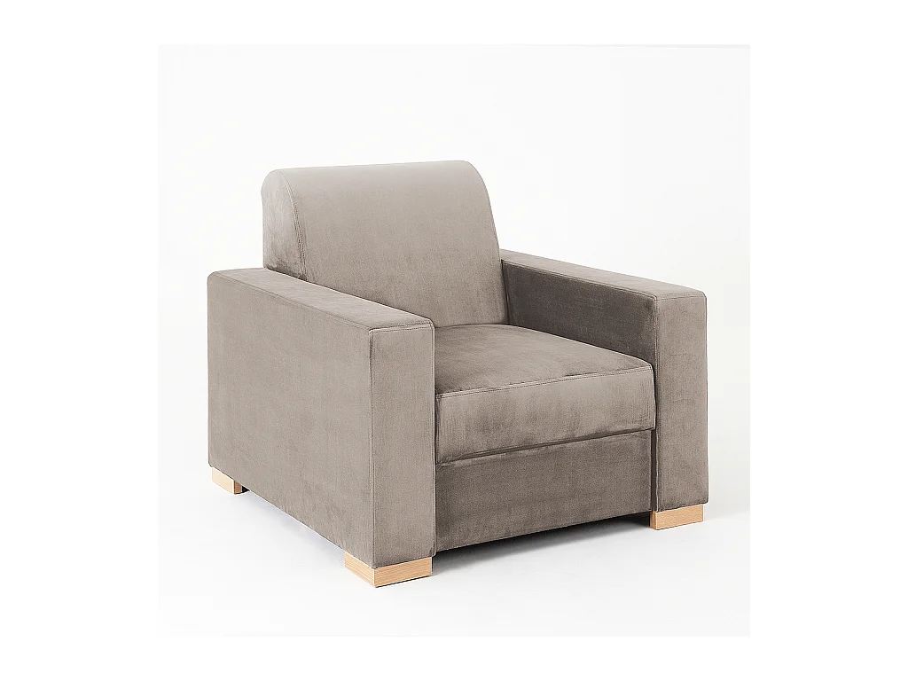 Fauteuil 0,95x0,9x0,82 m Beige stable