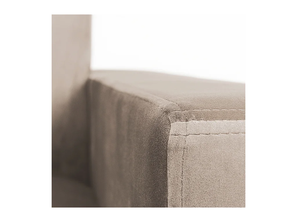 Sessel 0,95x0,9x0,82 m Beige stabil