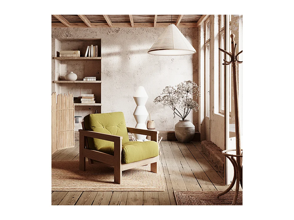 Fauteuil 0,75x1,05x0,83 m Vert Mexico