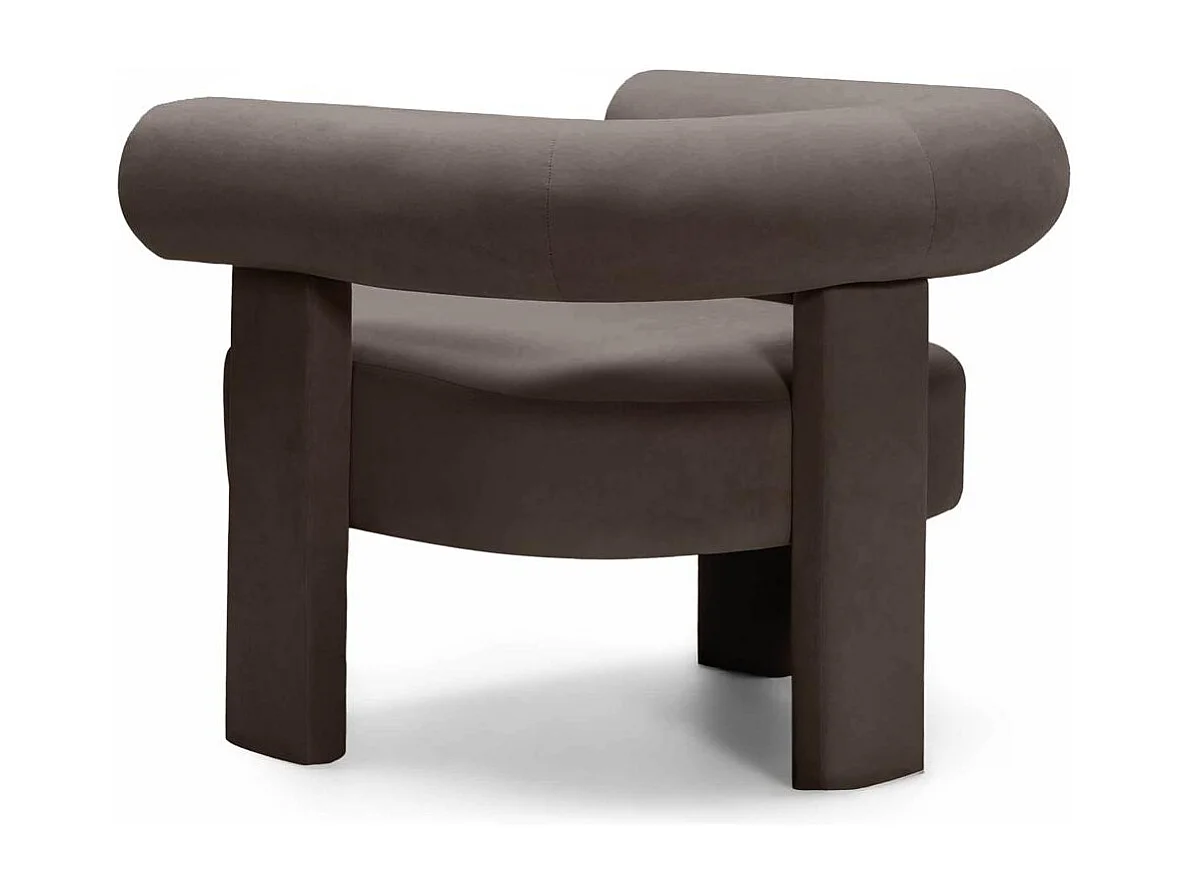 Loungefauteuil 96x86x76 cm Lichtbruin Atypique