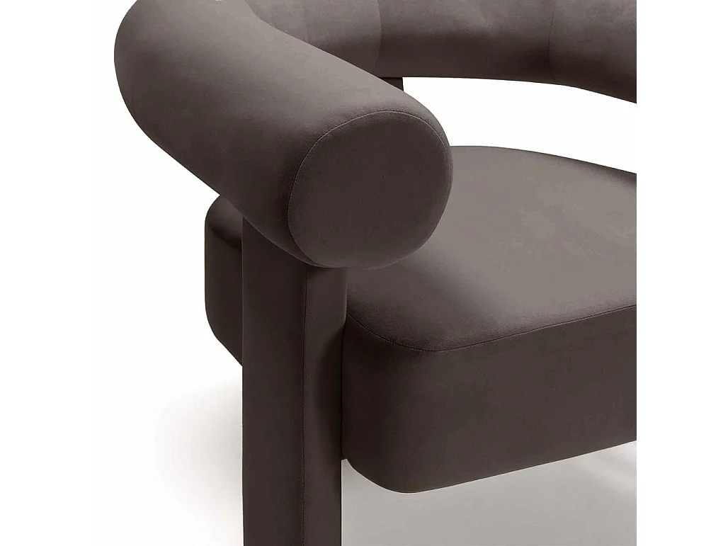 Loungefauteuil 96x86x76 cm Lichtbruin Atypique