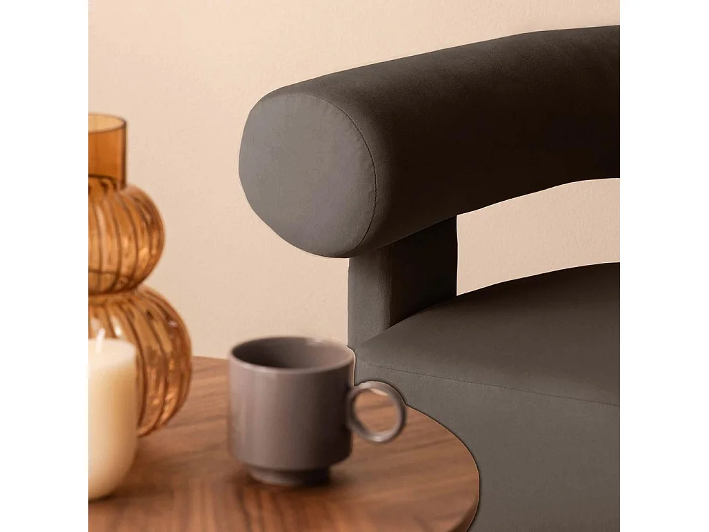 Loungefauteuil 96x86x76 cm Lichtbruin Atypique