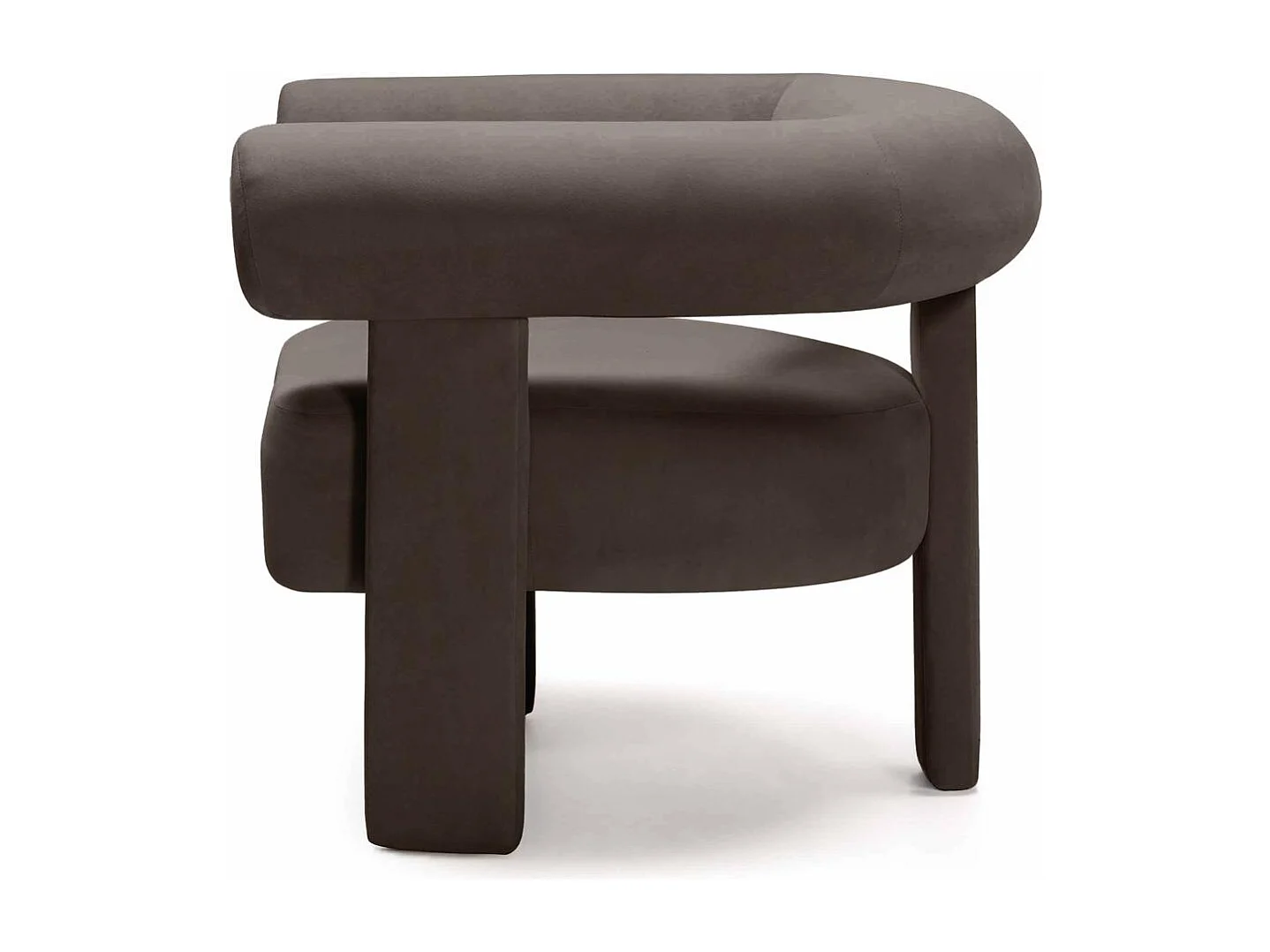 Loungefauteuil 96x86x76 cm Lichtbruin Atypique