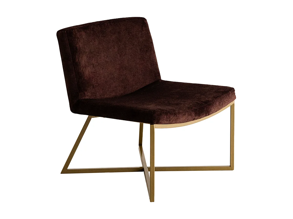 Sillón 60x62x71 cm Marrón Zero