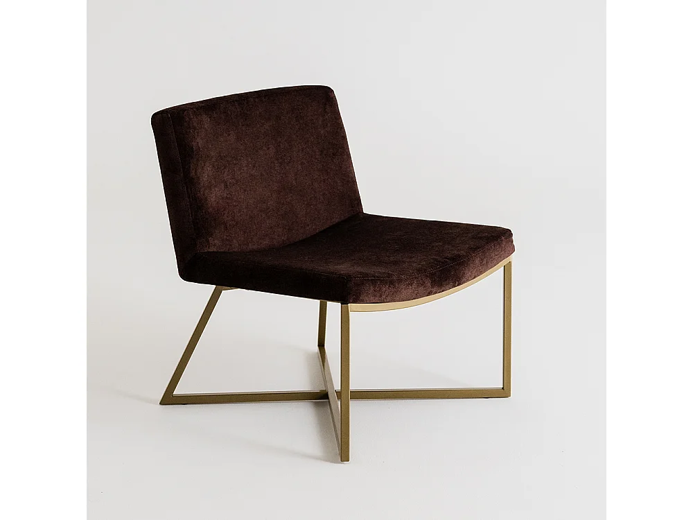 Sillón 60x62x71 cm Marrón Zero