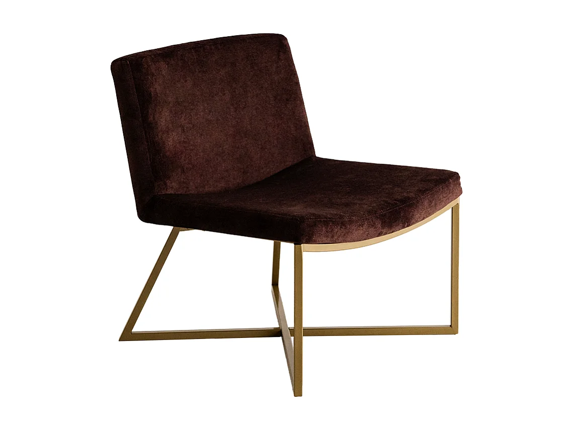 Fauteuil 60x62x71 cm Bruin Zero