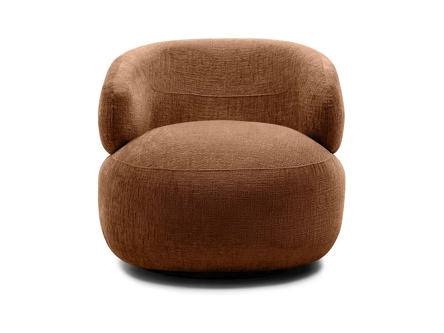 Draaistoel 75x82x85 cm Koper erker