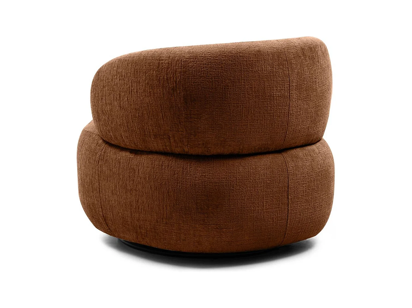 Draaistoel 75x82x85 cm Koper erker