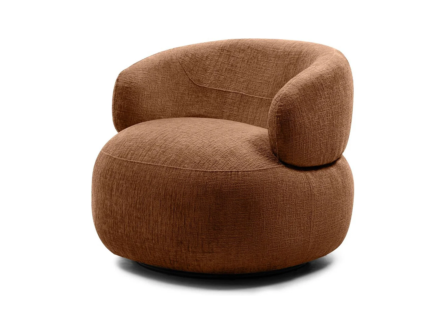 Draaistoel 75x82x85 cm Koper erker