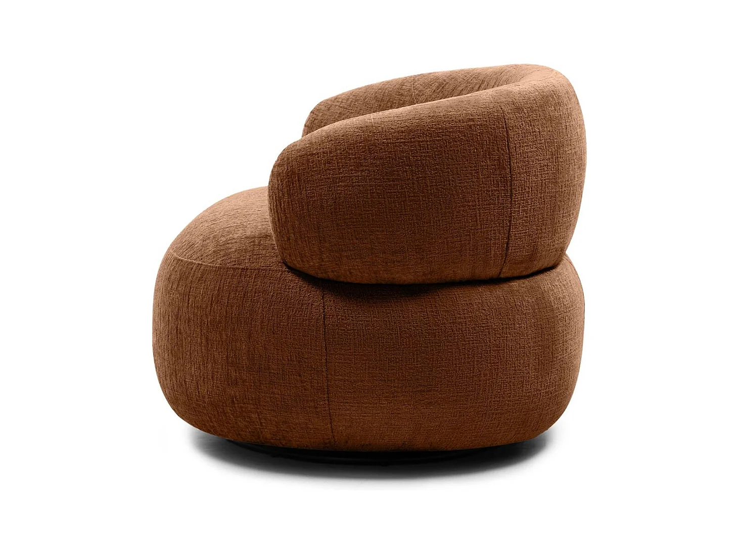 Drehstuhl 75x82x85 cm Kupfer Erker