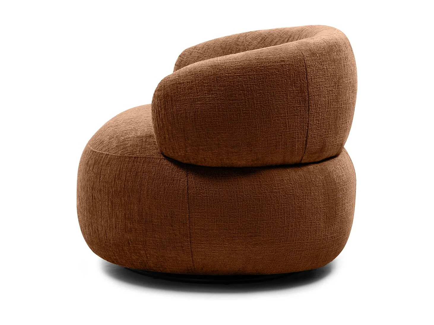 Sedia girevole 75x82x85 cm Rame oriel