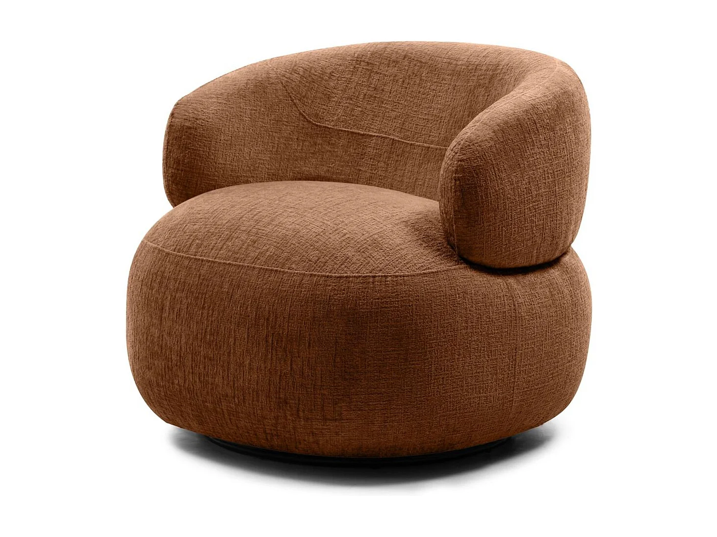 Sedia girevole 75x82x85 cm Rame oriel