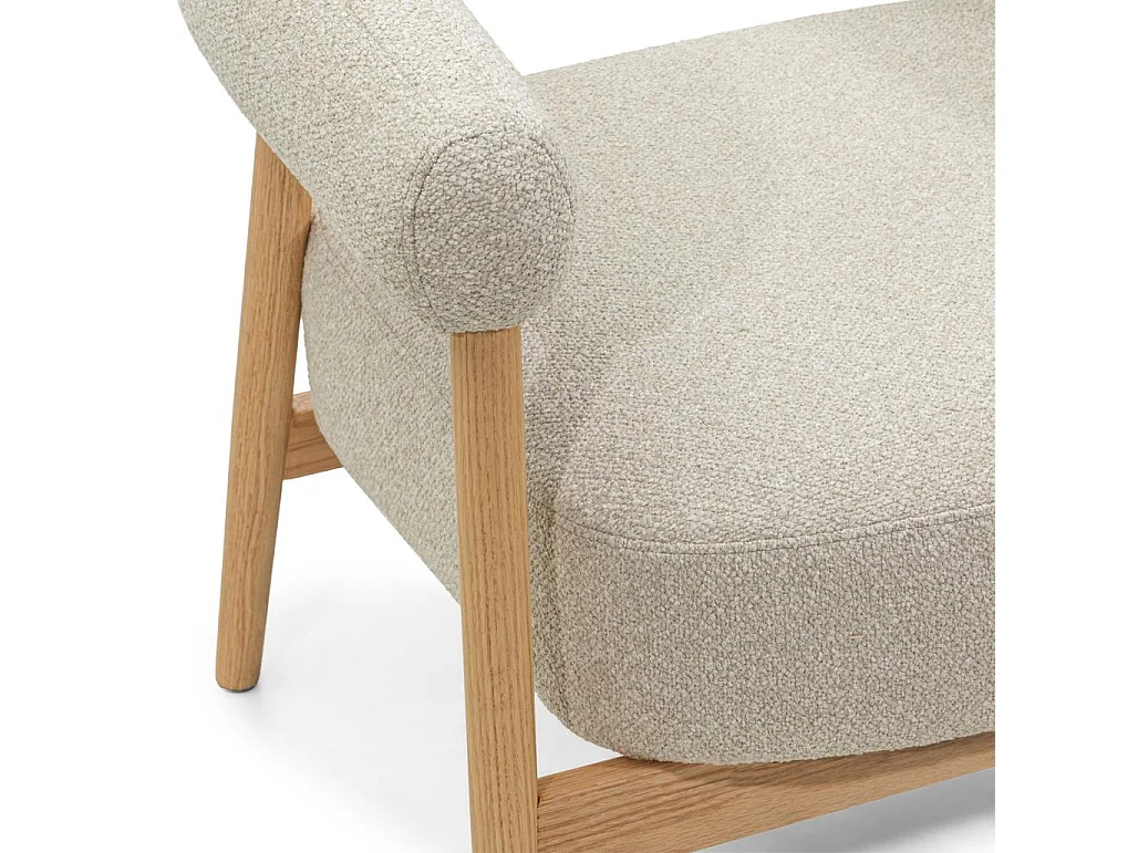 Polsterstuhl 78x70x74 cm Hellbeige MUE