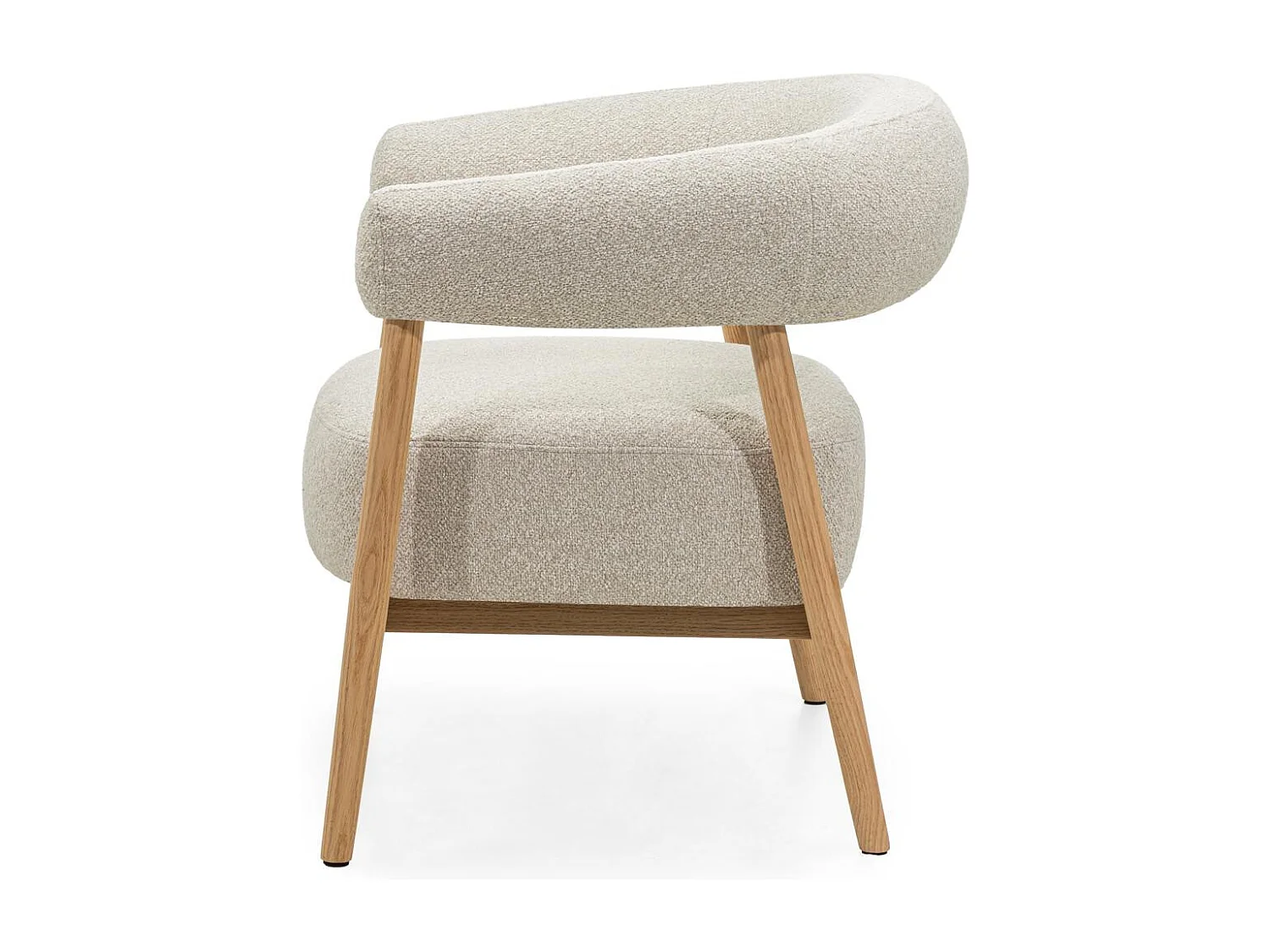 Polsterstuhl 78x70x74 cm Hellbeige MUE