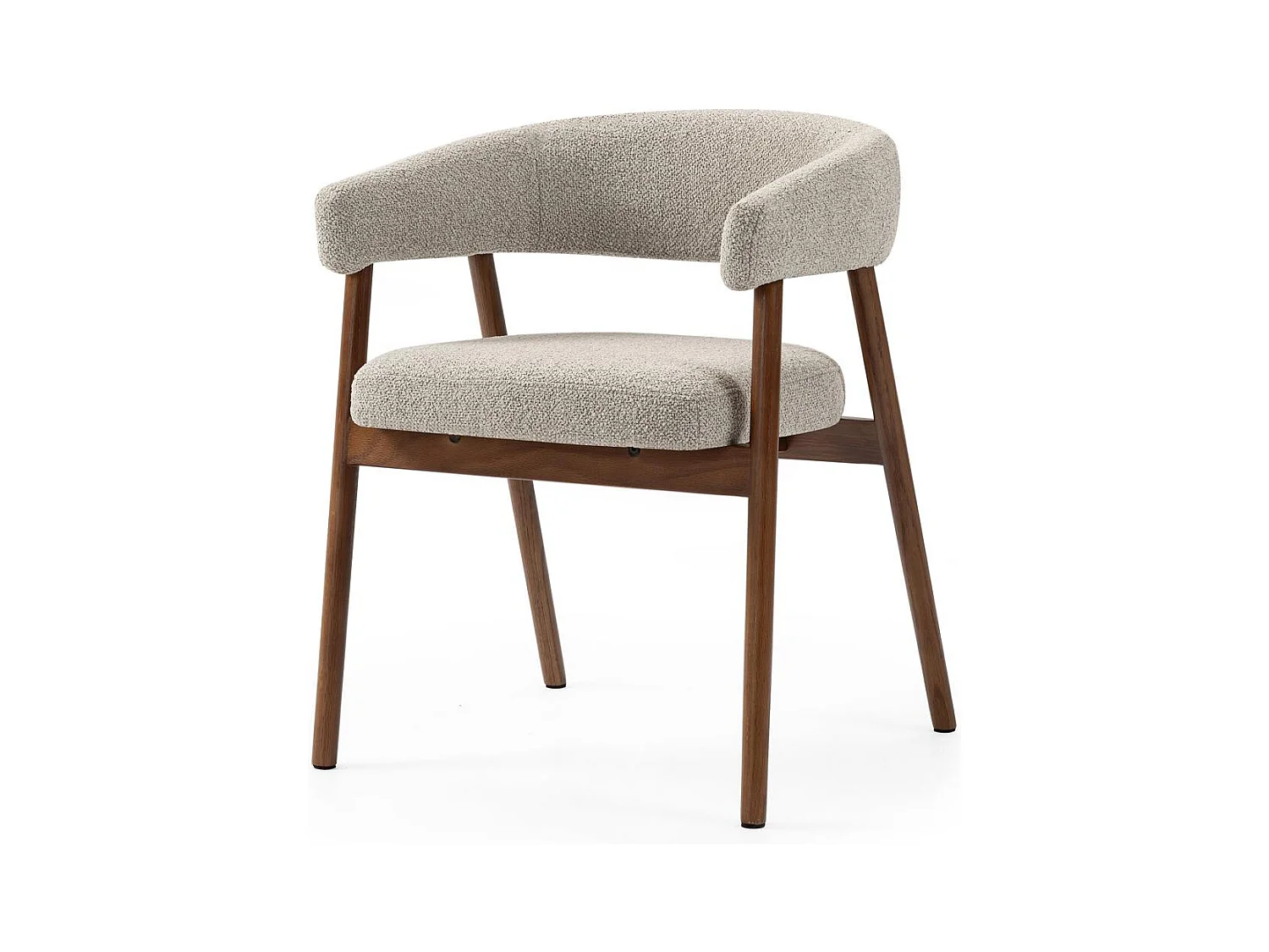 Fauteuil rembourré 73,5x59x55 cm beige MUE