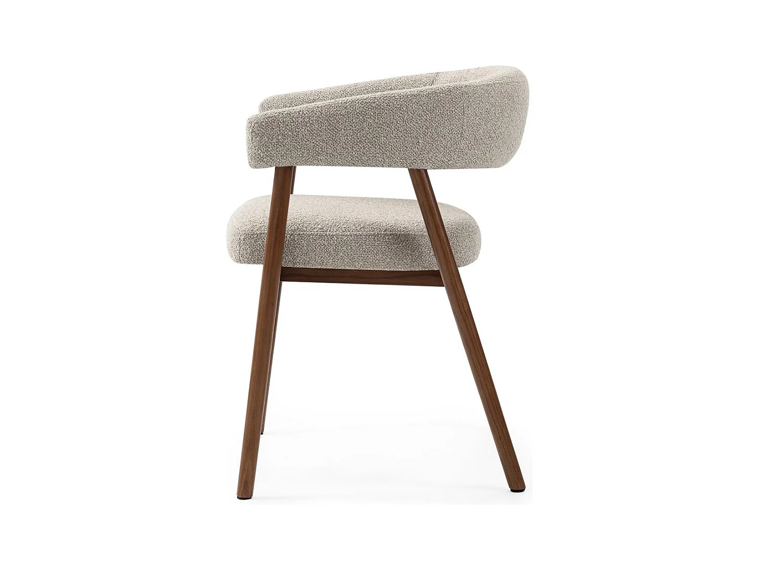 Fauteuil rembourré 73,5x59x55 cm beige MUE