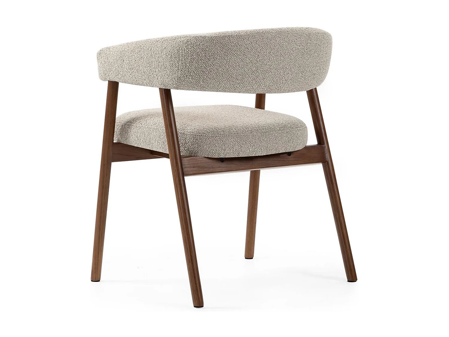 Cadeira estofada 73,5x59x55 cm bege MUE