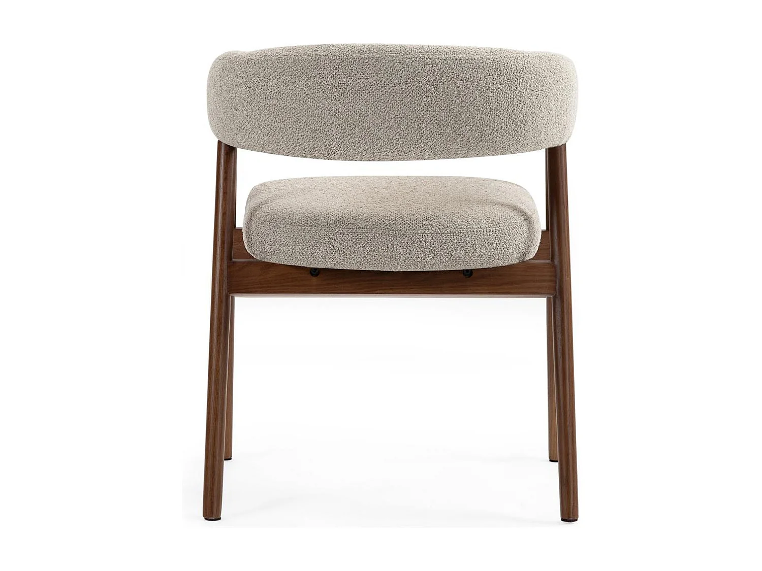 Cadeira estofada 73,5x59x55 cm bege MUE