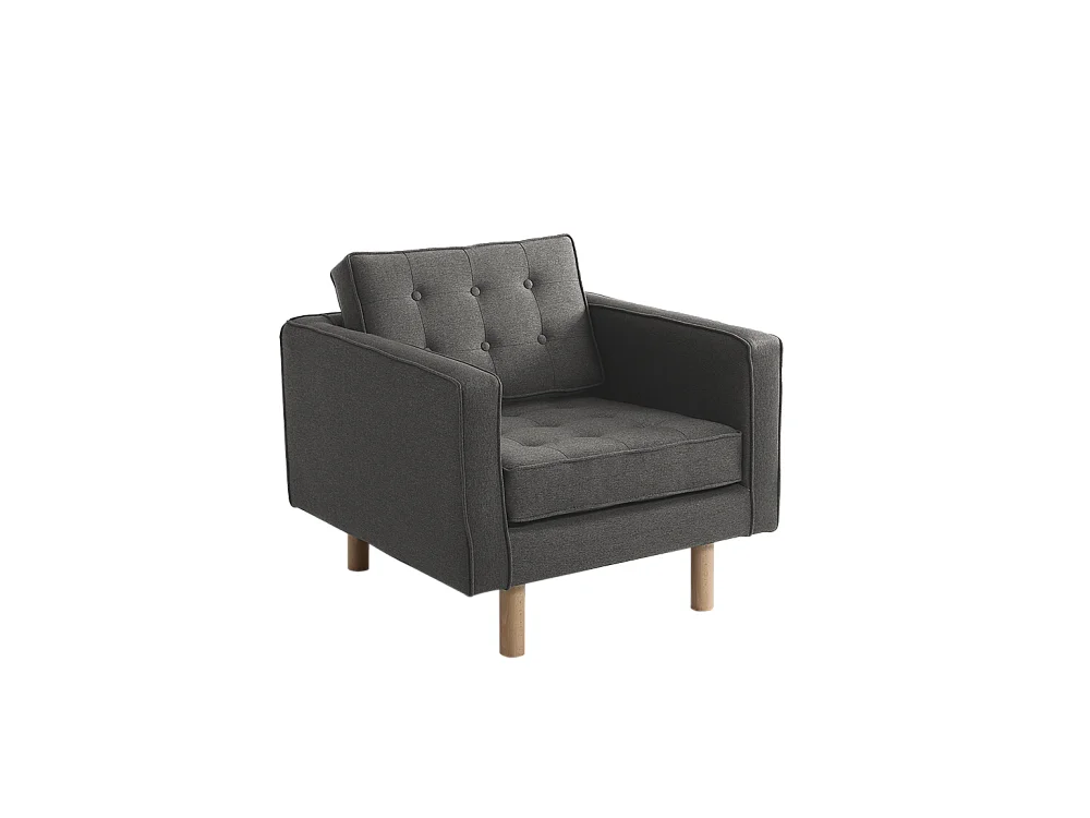 Fauteuil 86x84x75 cm Carbon Topic Hout