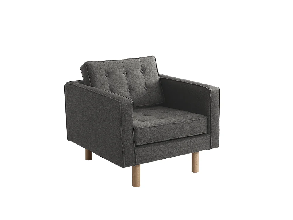 Sessel 86x84x75 cm Carbon Topic Holz