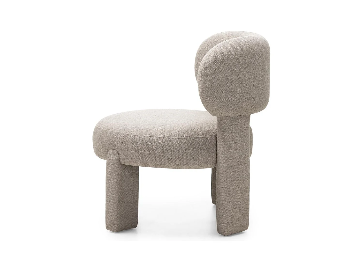 Fauteuil 70x73x78 cm Licht Beige samma