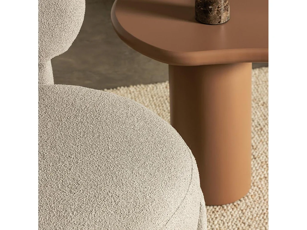 Poltrona 70x73x78 cm Beige Chiaro sama