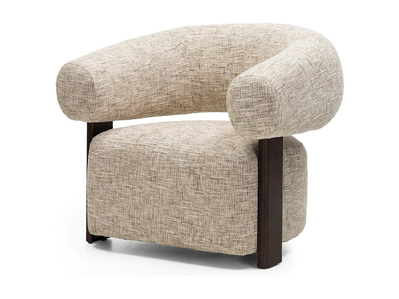 Loungesessel 80x92x80 cm beige Monique