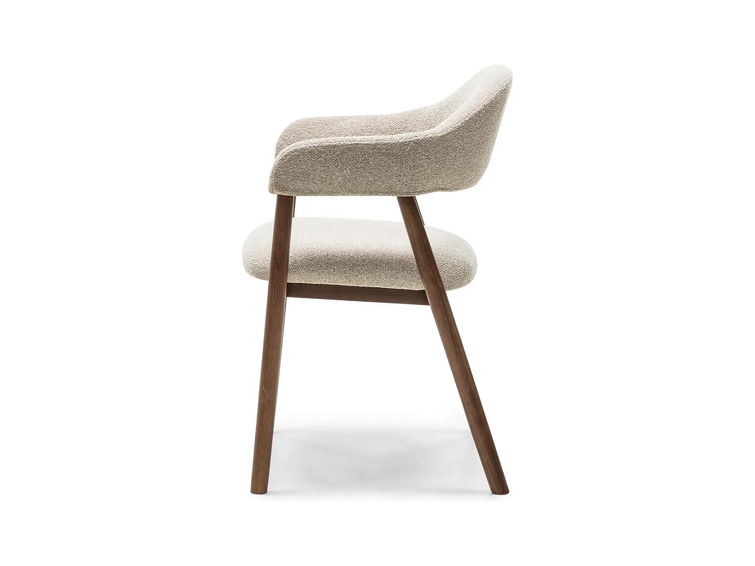 Polsterstuhl 57x54x81 cm beige LARIS