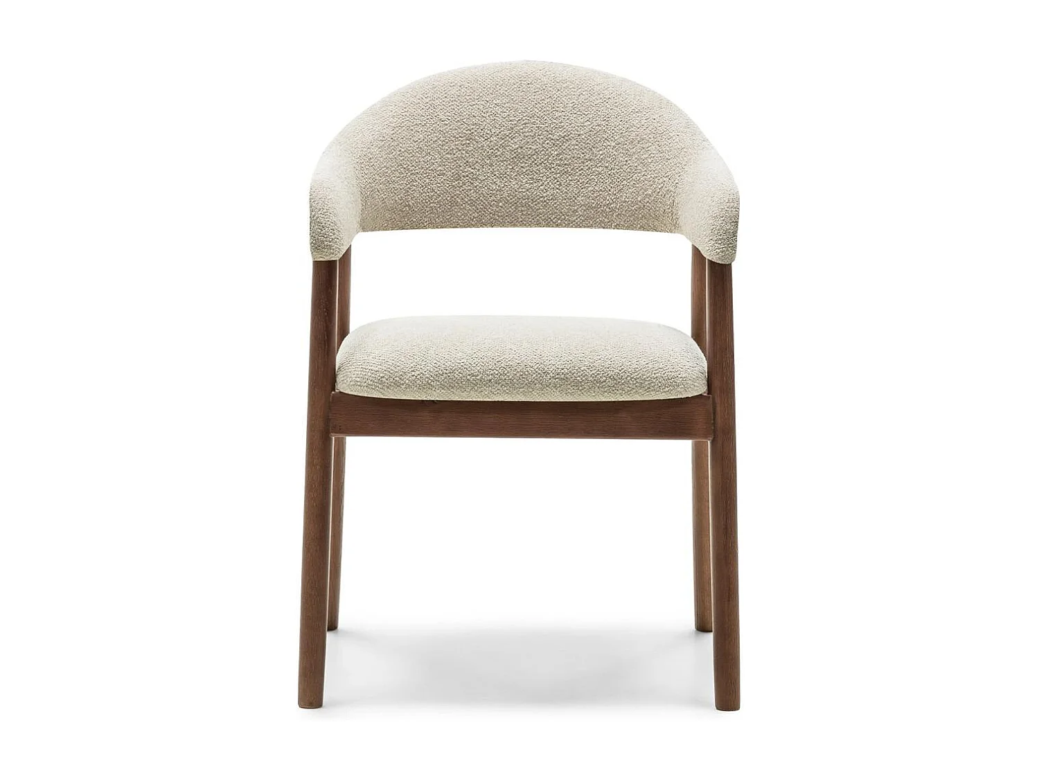 Gestoffeerde stoel 57x54x81 cm beige LARIS