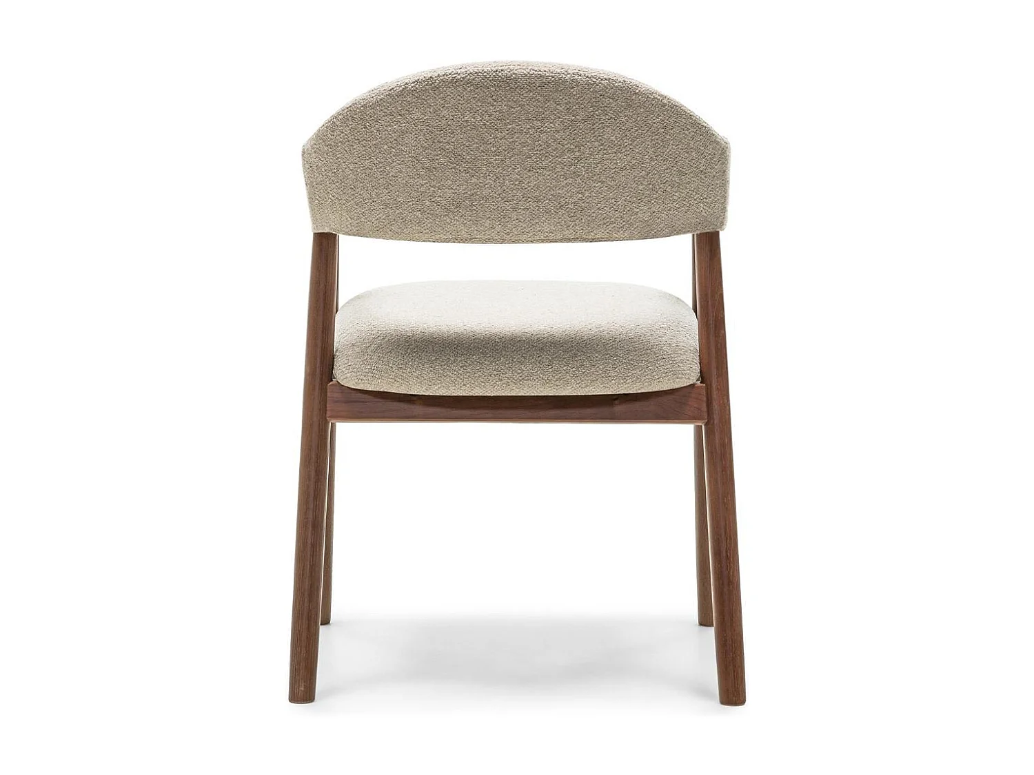 Gestoffeerde stoel 57x54x81 cm beige LARIS