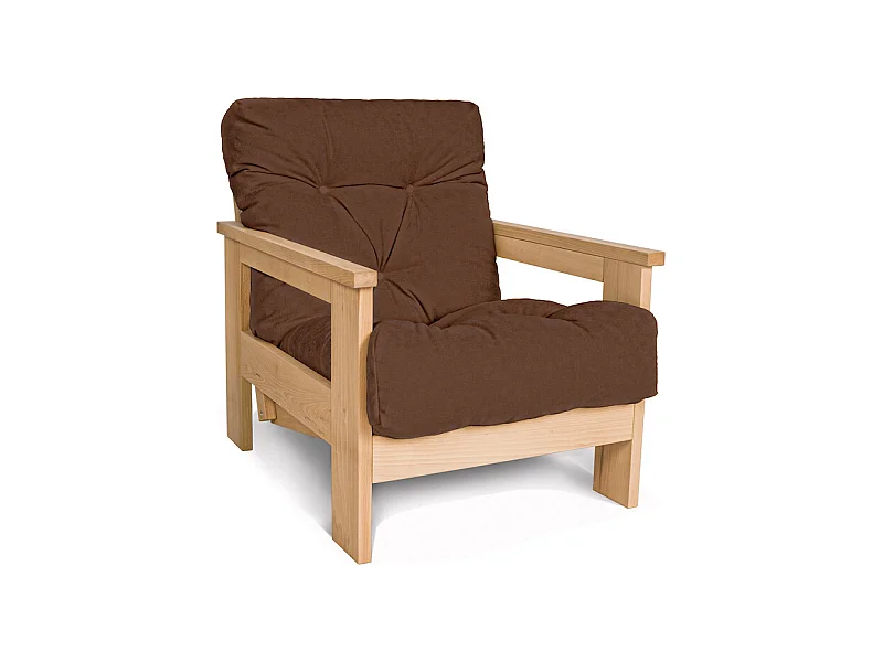 Sessel 0,75x1,05x0,83 m braun Mexico