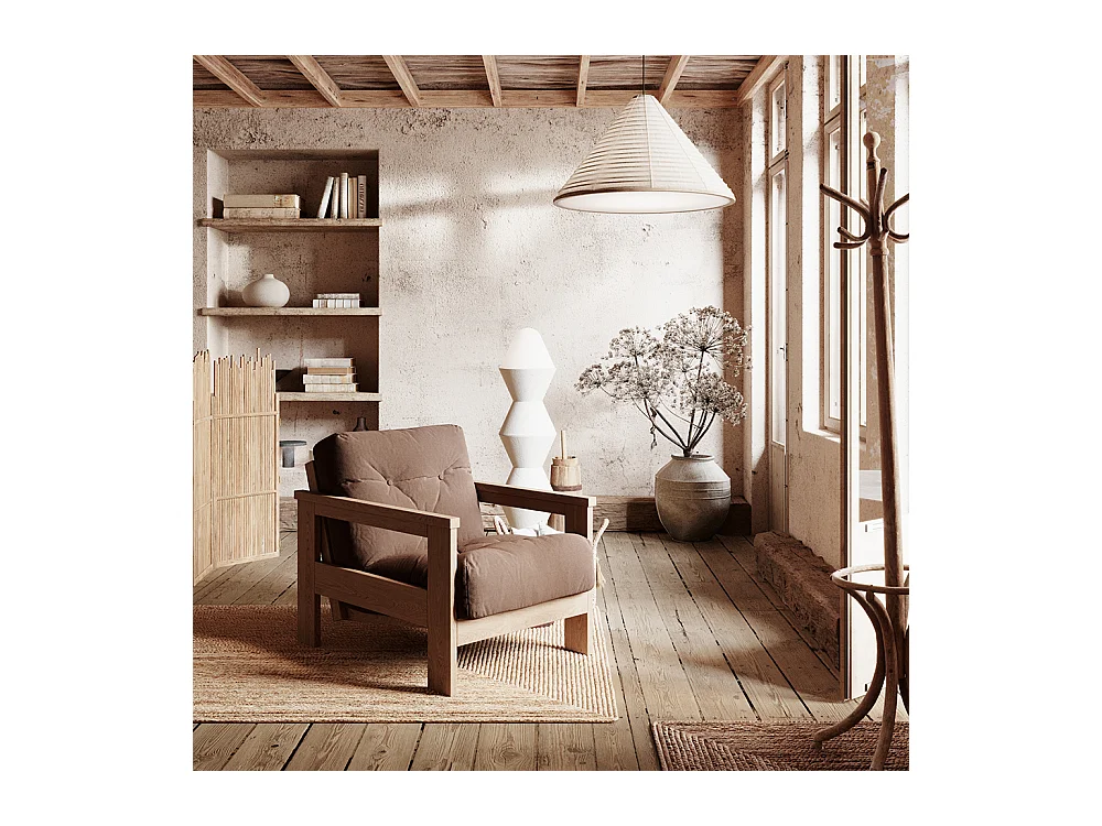 Sessel 0,75x1,05x0,83 m braun Mexico