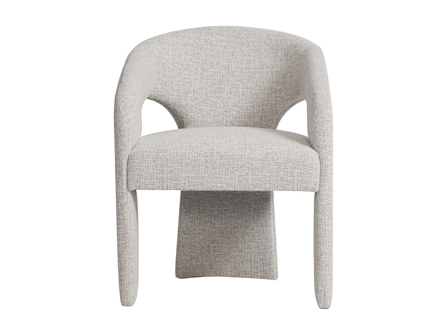 Fauteuil rembourré 78x62x60 cm beige Naurine