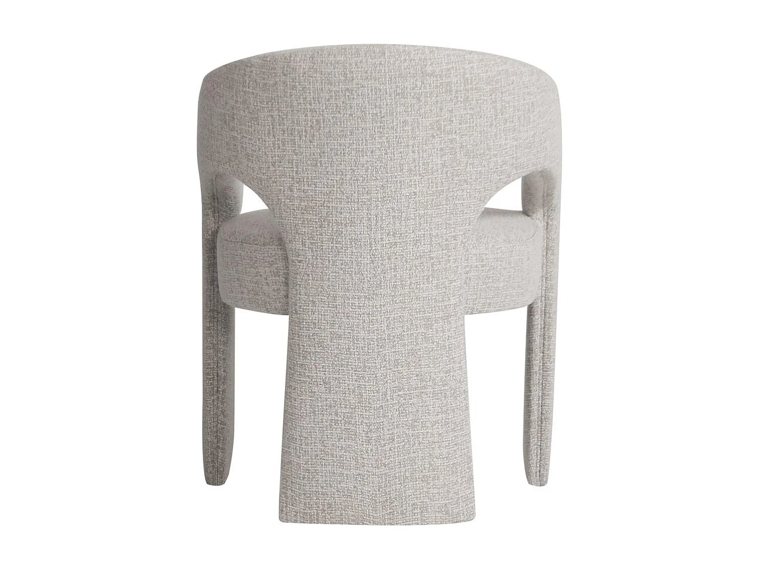 Fauteuil rembourré 78x62x60 cm beige Naurine