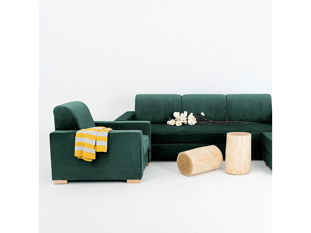 Fauteuil 0,95x0,9x0,82 m Avocado stabiel