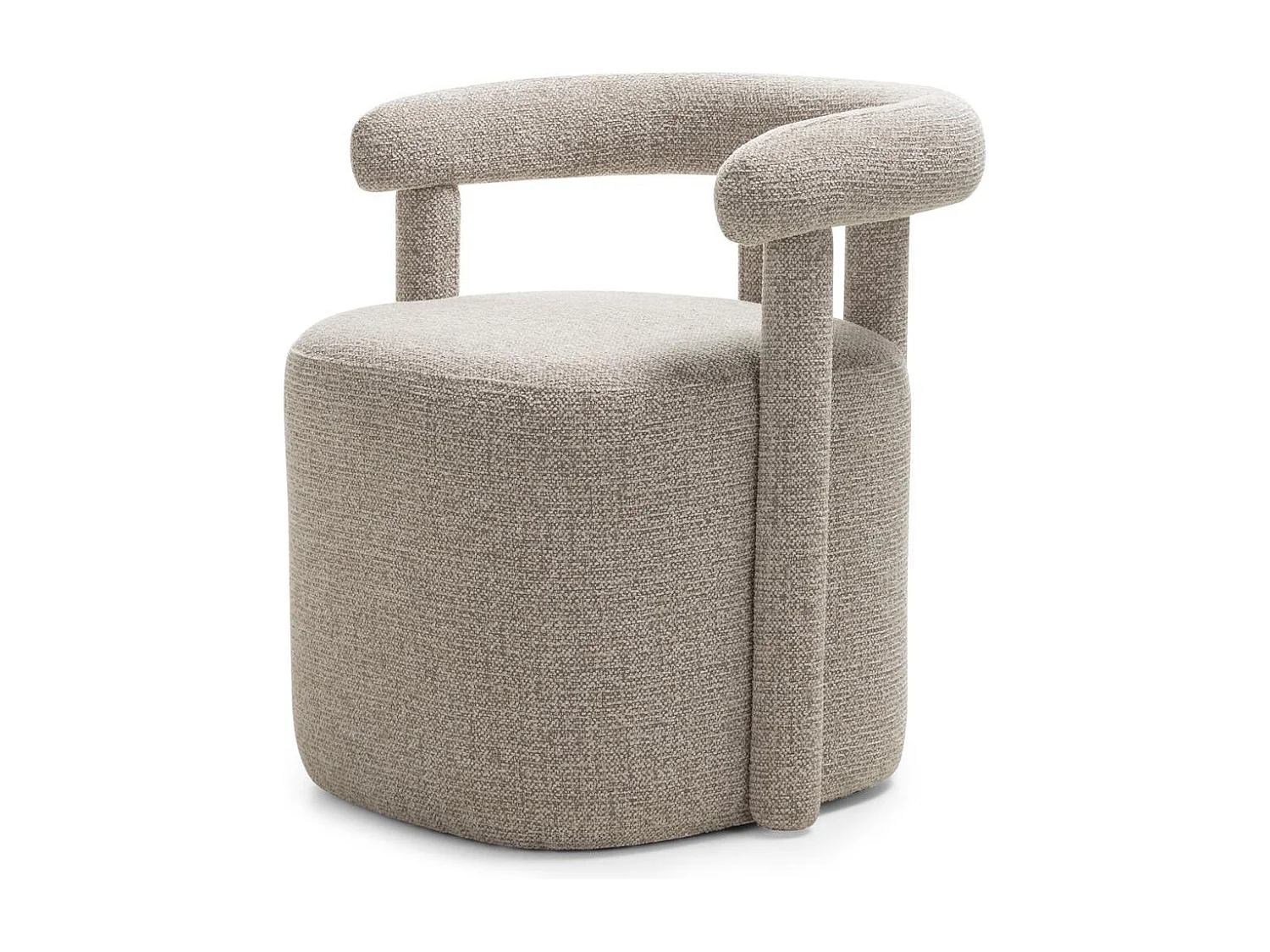 Sessel 63x65x60 cm grau Nolan