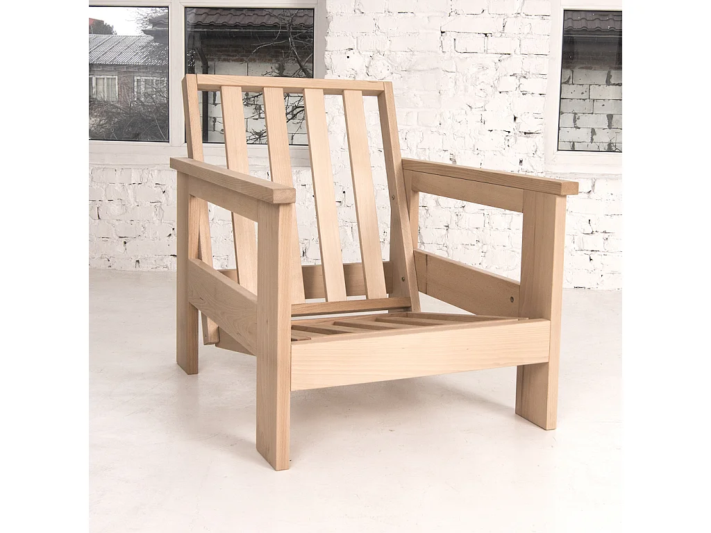 Fotel 0,75x1,05x0,83 m Niebieski Mexico