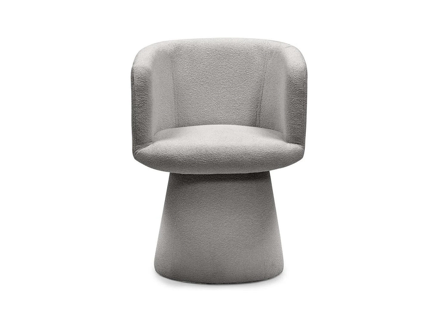 Fauteuil pivotant 60x60x80 cm Gris IMAR