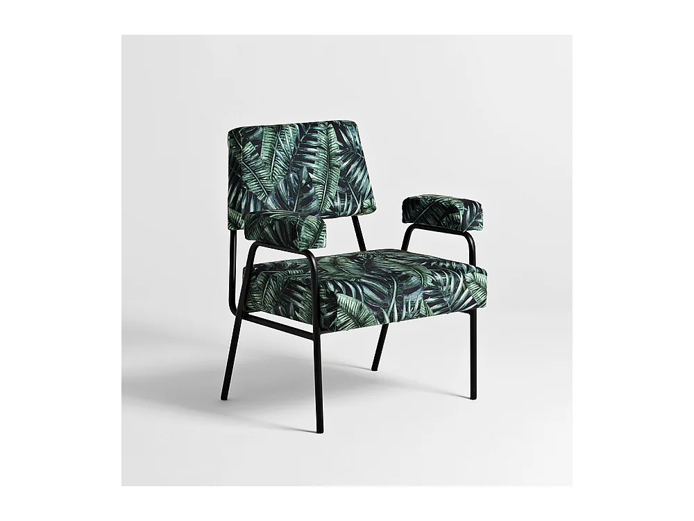 Sessel 58x70x81 cm schwarz einfach tropicalvives