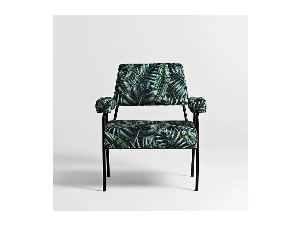 Sessel 58x70x81 cm schwarz einfach tropicalvives