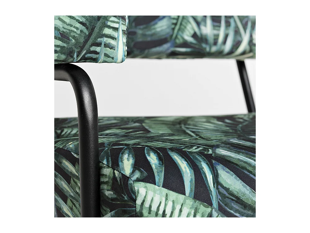 Sessel 58x70x81 cm schwarz einfach tropicalvives