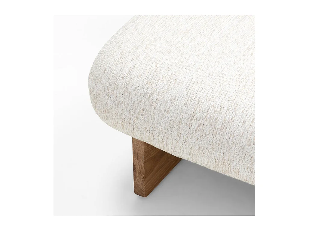 Fauteuil lounge 75x81x92 cm beige Mamet