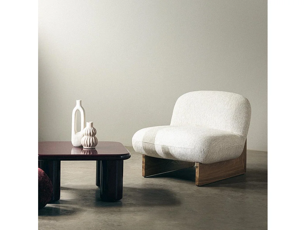 Lounge-Sessel 75x81x92 cm beige Mamet