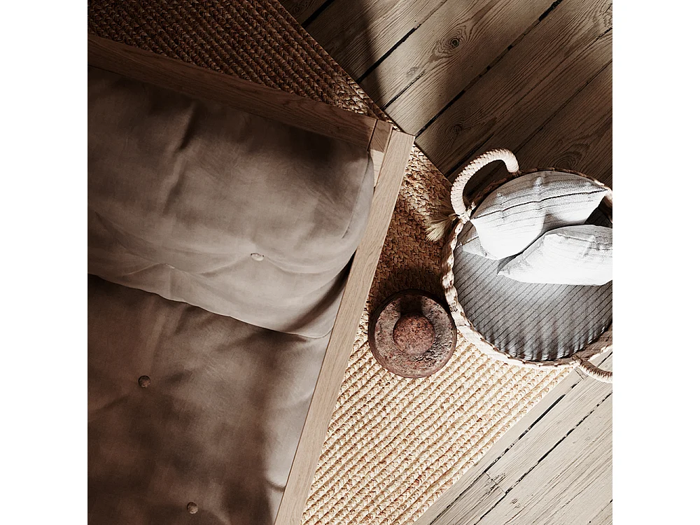 Fotel 0,75x1,05x0,83 m Kremowy Meksyk