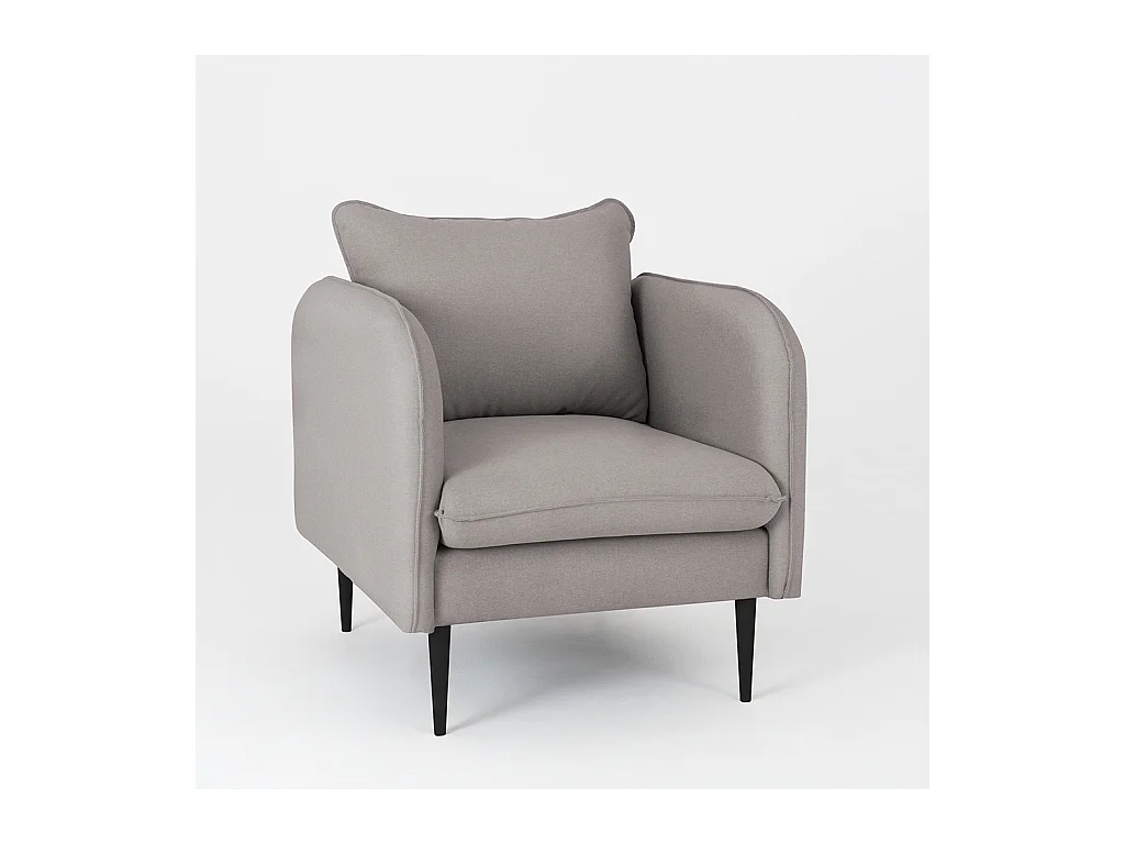 Sessel 0,89x0,8x0,9 m schwarz Posh