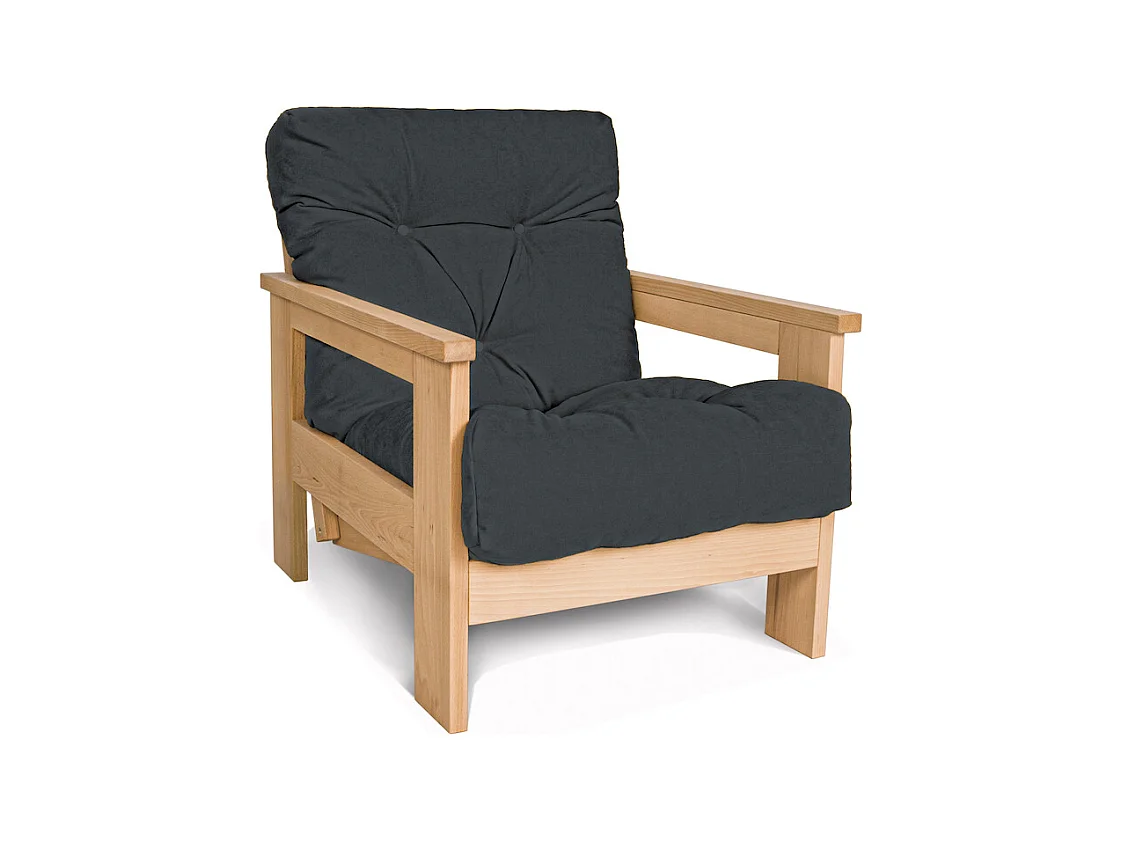 Sessel 0,75x1,05x0,83 m Natur Mexiko