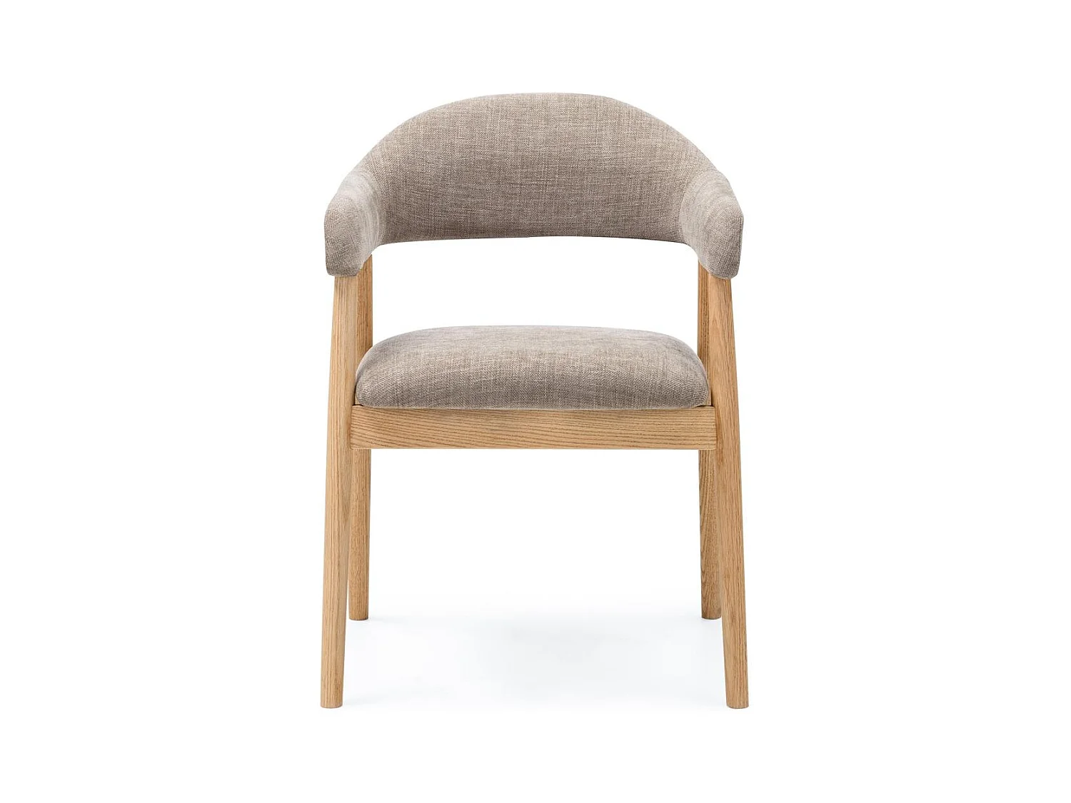 Polsterstuhl 57x54x81 cm Beige LARIS