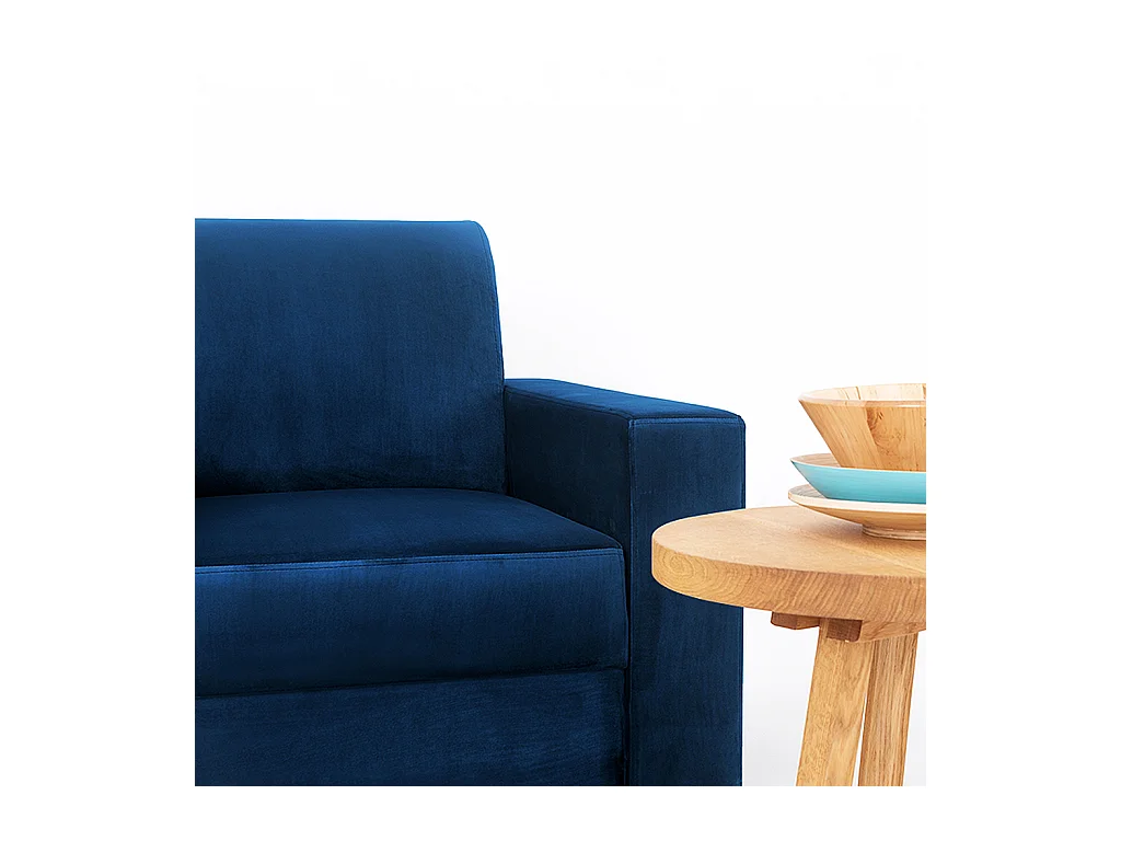 Sessel 0,95x0,9x0,82 m natur, stabil