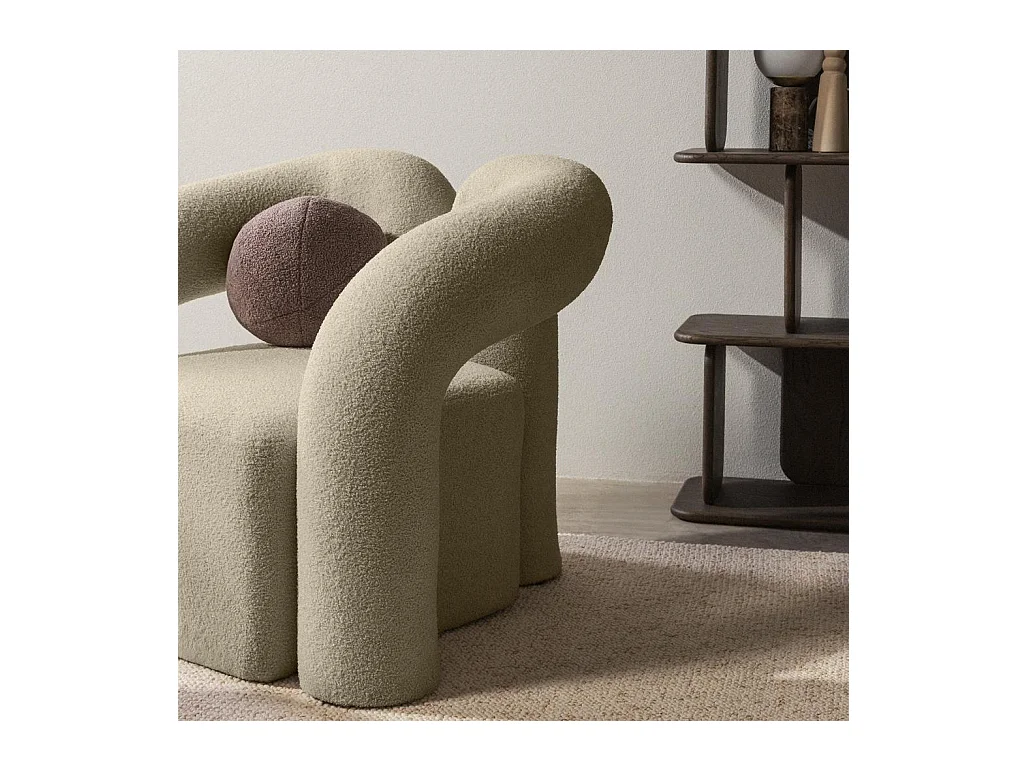 Sessel 76x95x78 cm Braun